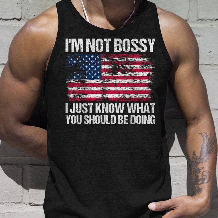I'm Not Bossy I Just Know What You Should Be Doing Tank Top Gifts for Him