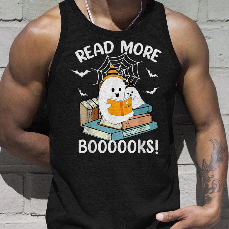 I'm Really A Ghost Read More Boooooks Cute Ghost Books Lover Tank Top Gifts for Him