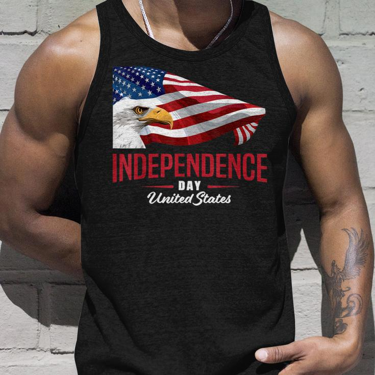 Independence Day 4Th July Flag Patriotic Eagle Unisex Tank Top Gifts for Him