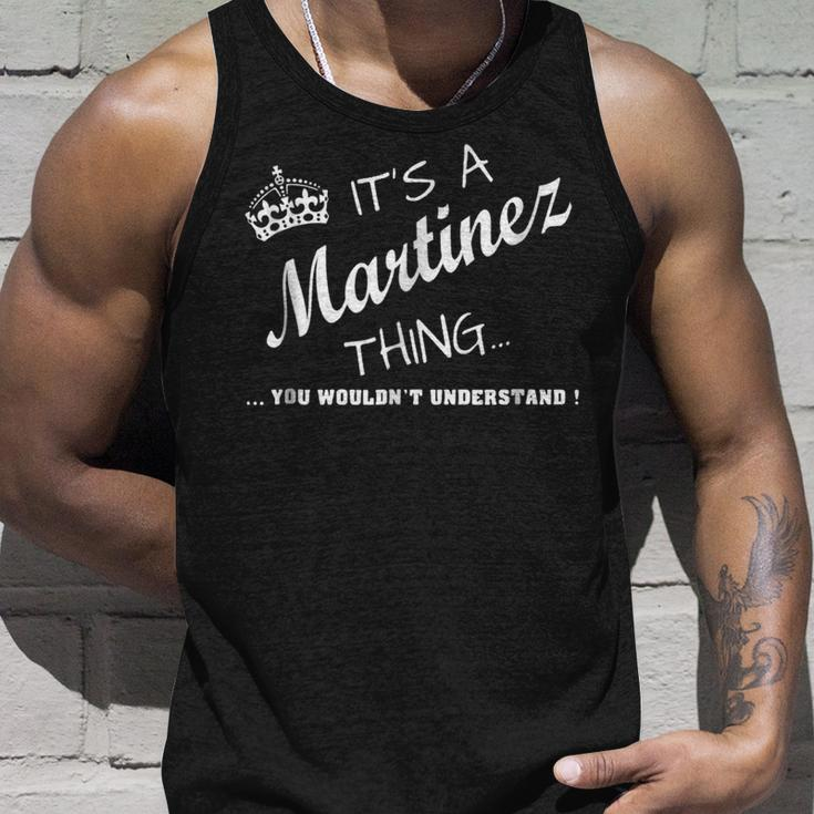 Its A Martinez Thing Unisex Tank Top Gifts for Him