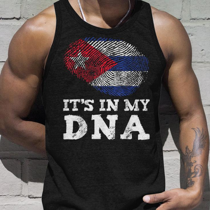 It's In My Dna Cuba Cuban Hispanic Heritage Month Proud Tank Top Gifts for Him