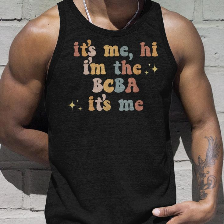 It's Me Hi I'm The Bcba It's Me Behavior Analyst Tank Top Gifts for Him
