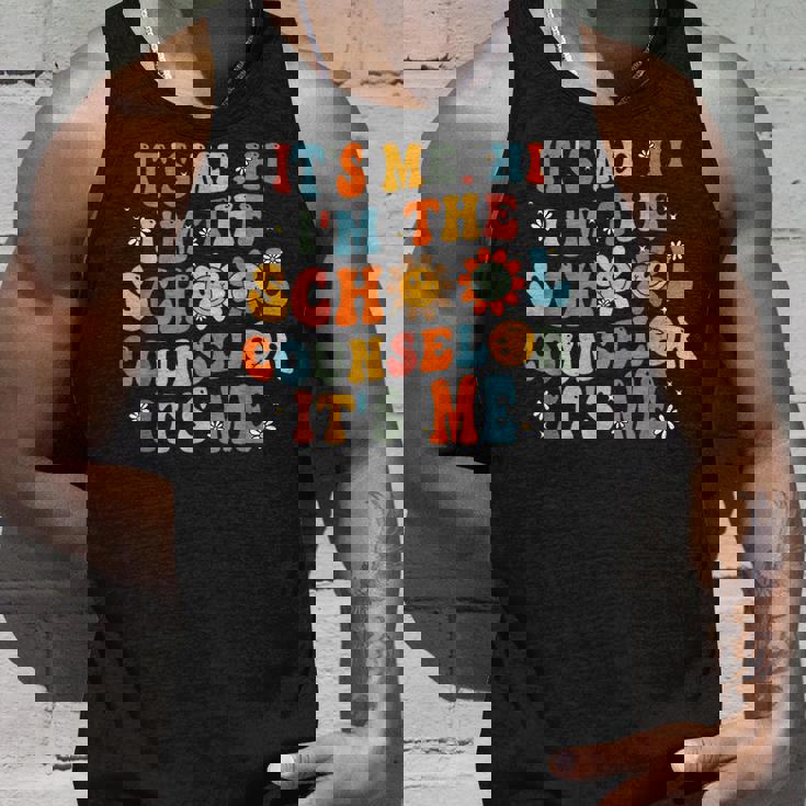 It's Me Hi I'm The School Counselor Back To School First Day Tank Top Gifts for Him