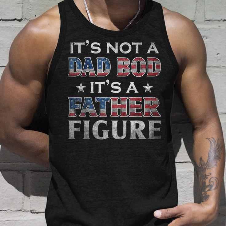 Its Not A Dad Bod Its A Father-Figure American Flag Unisex Tank Top Gifts for Him