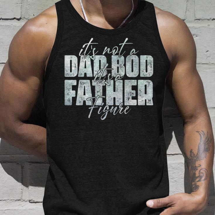 Its Not A Dad Bod Its A Father Figure Fathers Day Retro Unisex Tank Top Gifts for Him