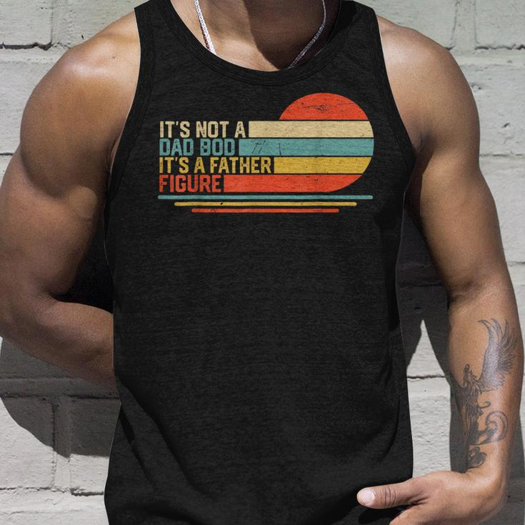 Its Not A Dad Bod Its A Father Figure Vintage Dad Gift Unisex Tank Top Gifts for Him