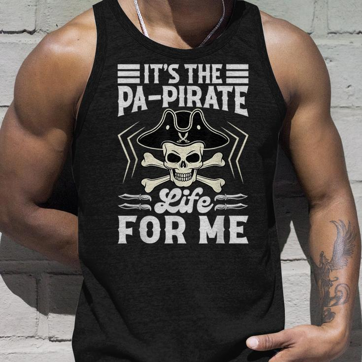 Its The Pa-Pirate Life For Me Pirate Dad Beach Vacation For Dad Tank Top Gifts for Him