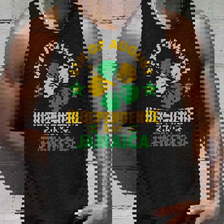 Jamaican Independence 6Th August 1962 Jamaican Flag Unisex Tank Top Gifts for Him