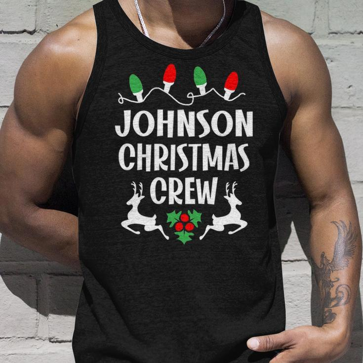 Johnson Name Gift Christmas Crew Johnson Unisex Tank Top Gifts for Him