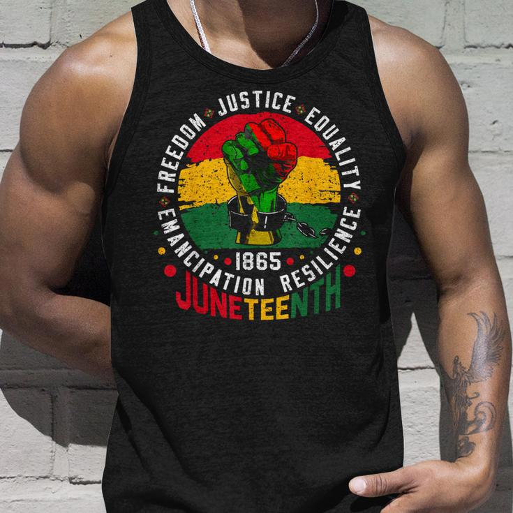 Junenth African American Black History 1865 Junenth Unisex Tank Top Gifts for Him
