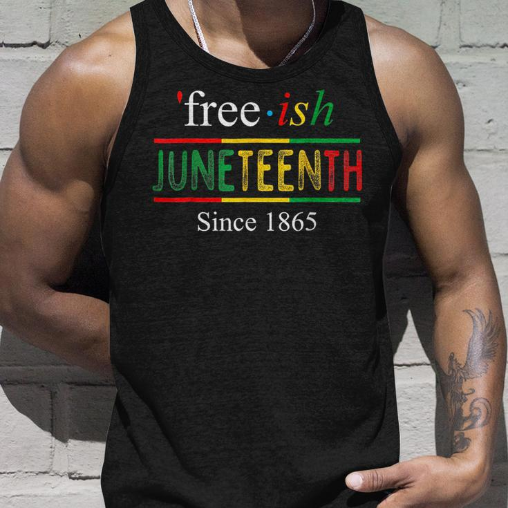 Junenth Free-Ish Since 1865 Celebrate Black Freedom Pride Unisex Tank Top Gifts for Him