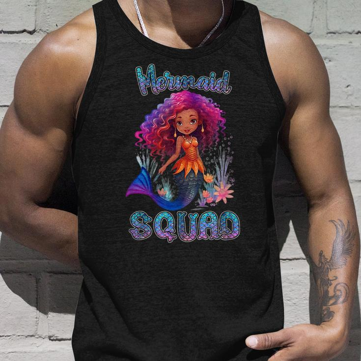 Junenth Mermaid Squad Unisex Tank Top Gifts for Him