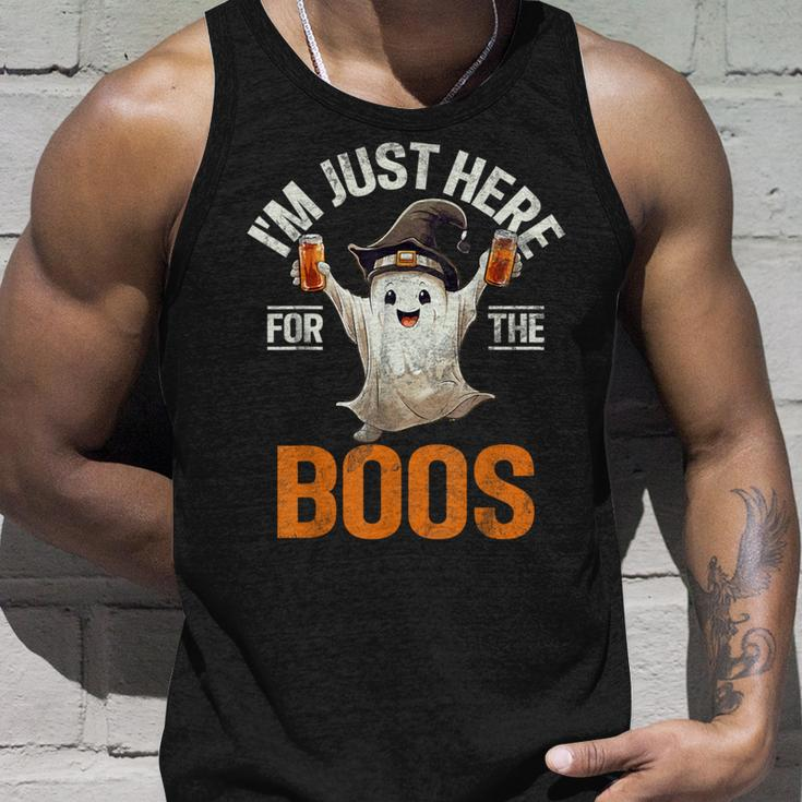 Just Here For The Boos Halloween Costume Halloween Tank Top Gifts for Him