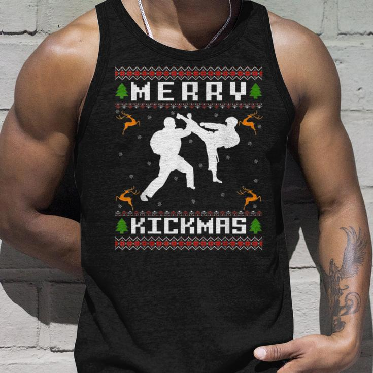 Karate Ugly Christmas Sweaters Tank Top Gifts for Him