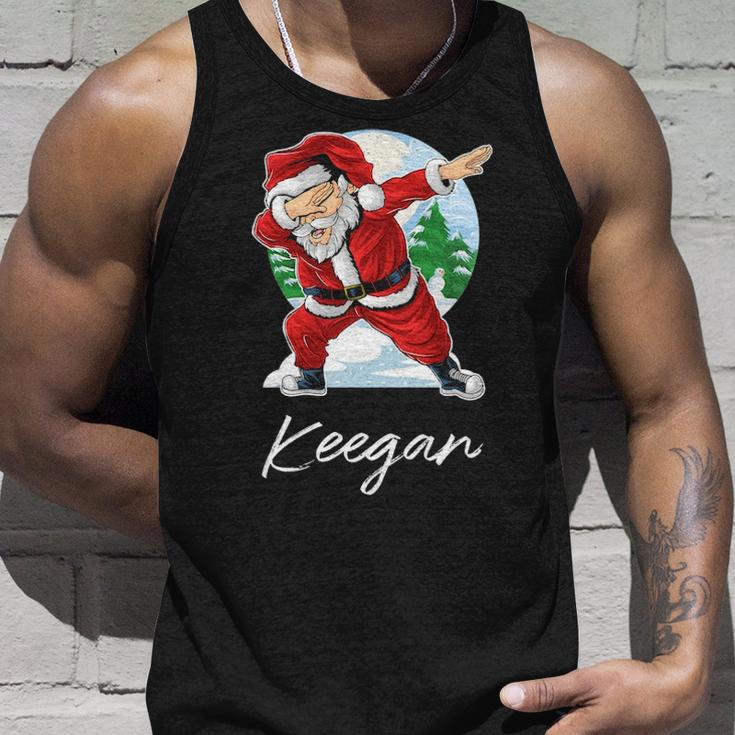 Keegan Name Gift Santa Keegan Unisex Tank Top Gifts for Him