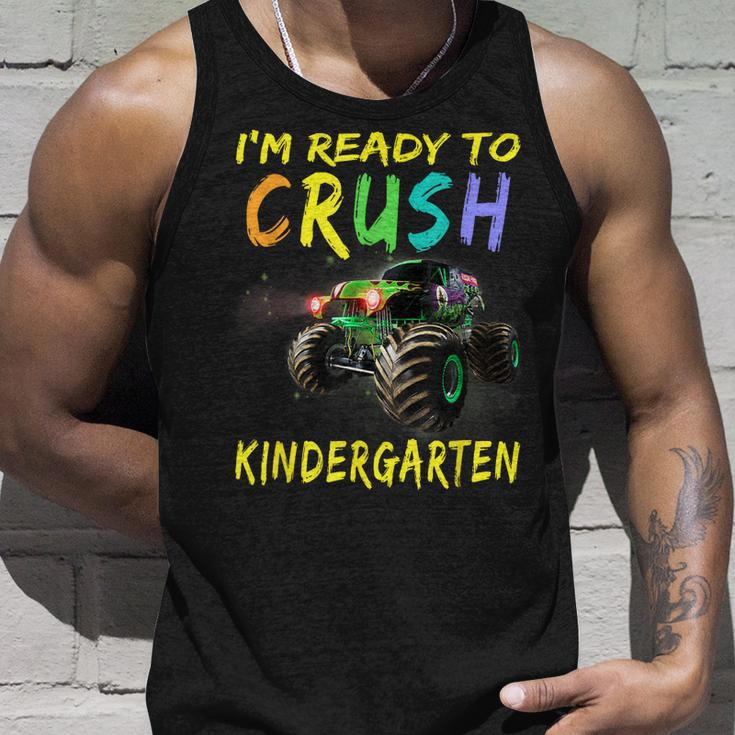 Kids Monster Truck Im Ready To Crush Kindergarten Unisex Tank Top Gifts for Him