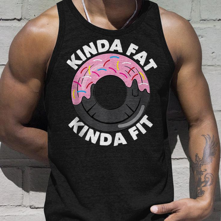 Kinda Fat Kinda Fit Fitness Workout Gift Kinda Fat Kinda Fit Unisex Tank Top Gifts for Him