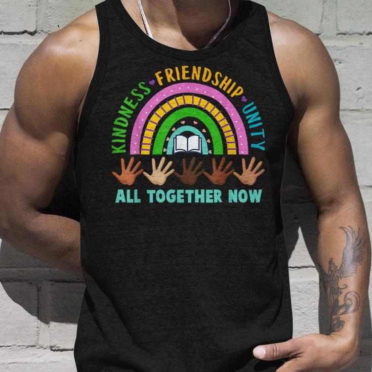 Kindness Friendship Unity All Together Now Summer Reading Unisex Tank Top Gifts for Him