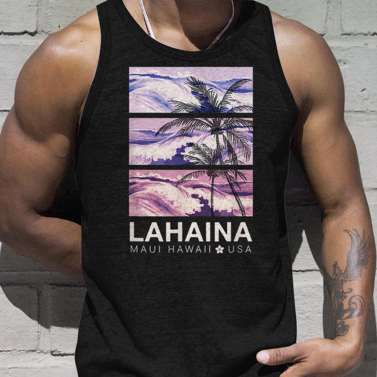 Lahaina Maui Vintage Hawaiian Tank Top Gifts for Him