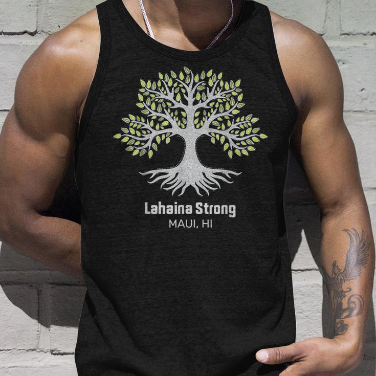 Lahaina Strong Maui Hawaii Old Banyan Tree Tank Top Gifts for Him