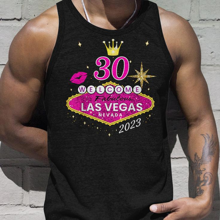 Las Vegas Girls Trip 2023 Vegas 30Th Birthday Squad Unisex Tank Top Gifts for Him