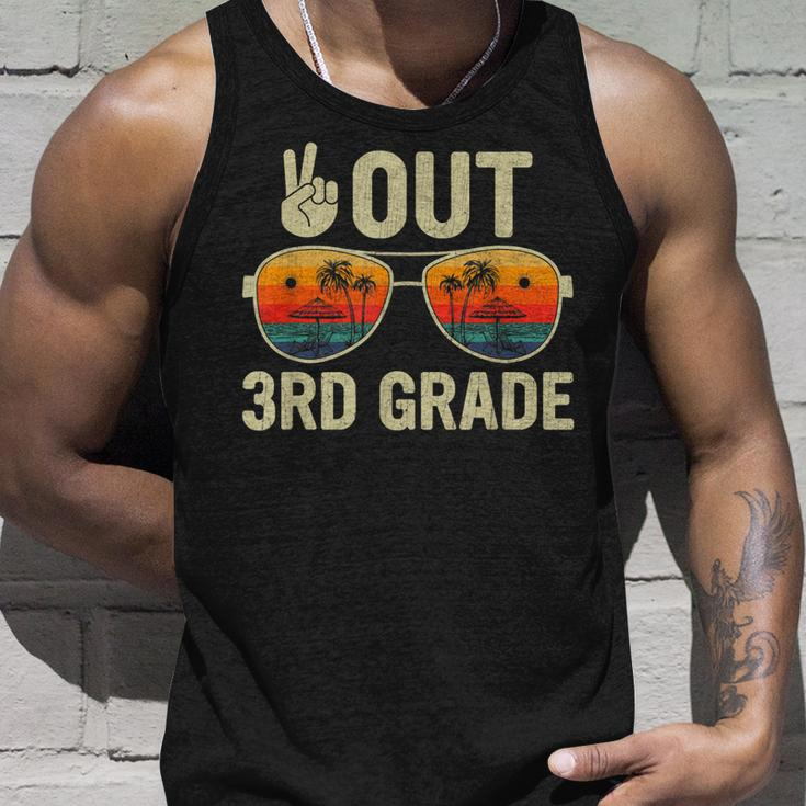 Last Day Of School Peace Out 3Rd Grade Graduation Unisex Tank Top Gifts for Him