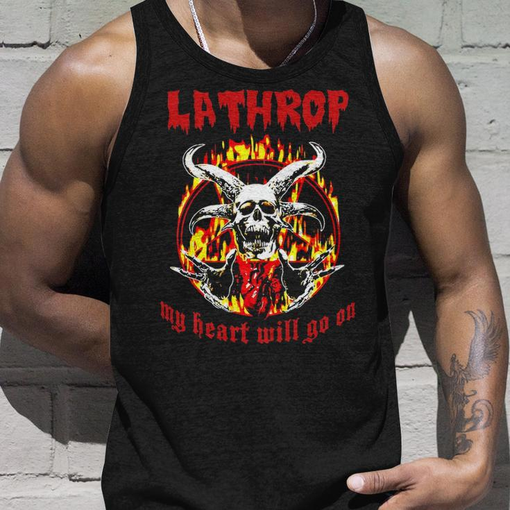 Lathrop Name Gift Lathrop Name Halloween Gift V2 Unisex Tank Top Gifts for Him