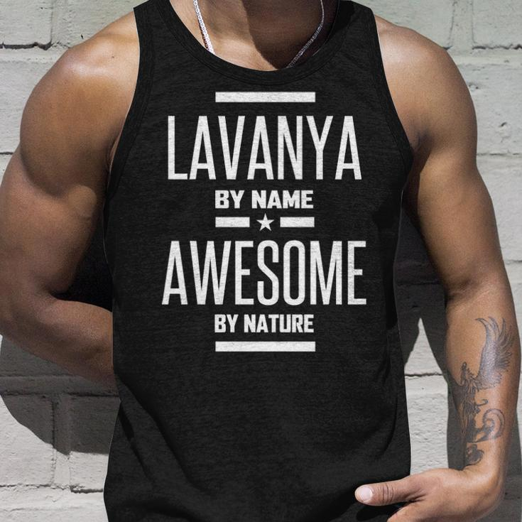 Lavanya Name Gift Lavanya Awesome By Nature Unisex Tank Top Gifts for Him