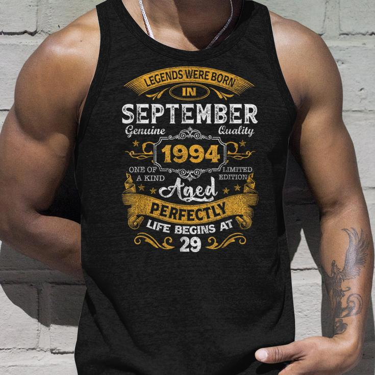 Legends Born In September 1994 Decoration 29 Years Old Tank Top Gifts for Him