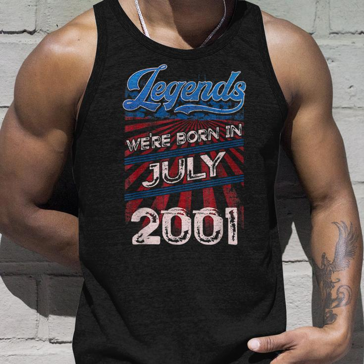 Legends Were Born In July 2001 18Th Birthday Gift Unisex Tank Top Gifts for Him