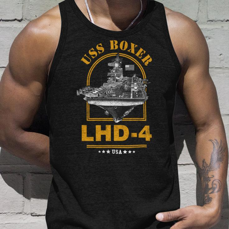 Lhd-4 Uss Boxer Unisex Tank Top Gifts for Him