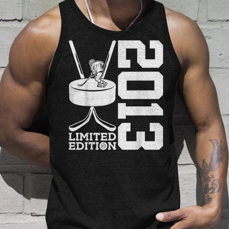 Limited Edition 2013 Ice Hockey 10Th Birthday Unisex Tank Top Gifts for Him