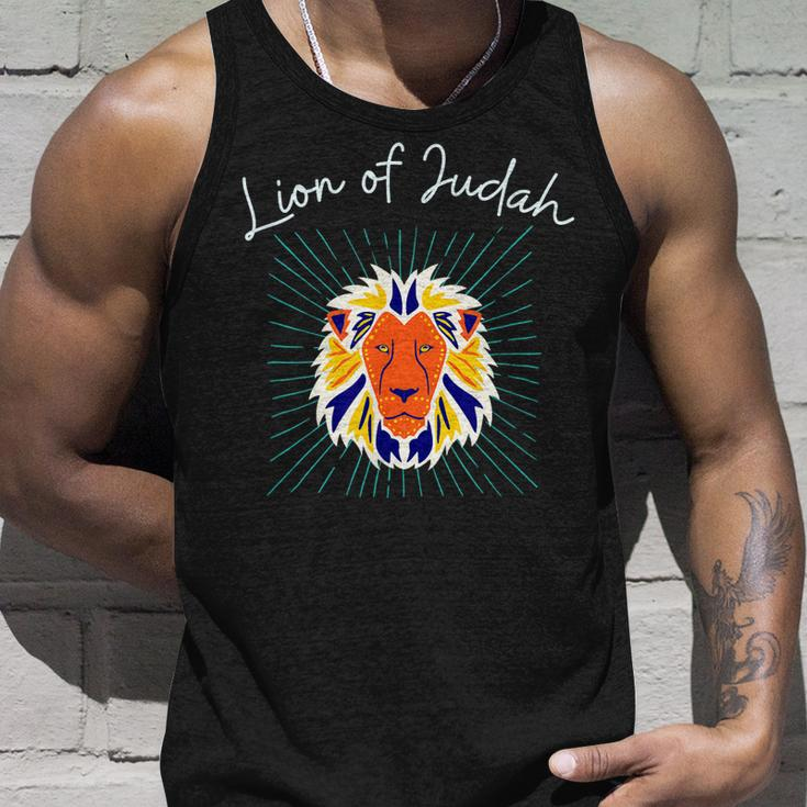 Lion Of Judah Unisex Tank Top Gifts for Him