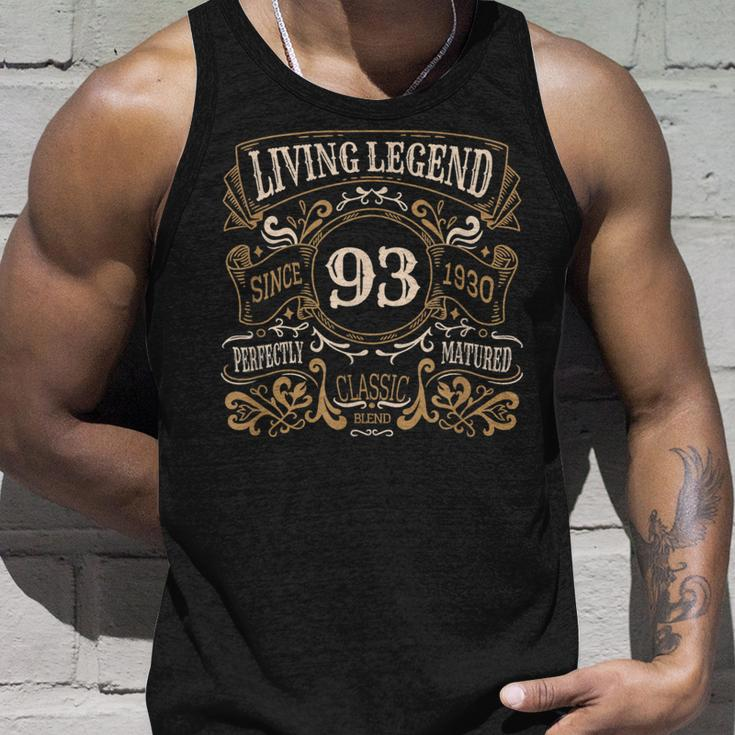 Living Legend 1930 93Rd Birthday Unisex Tank Top Gifts for Him
