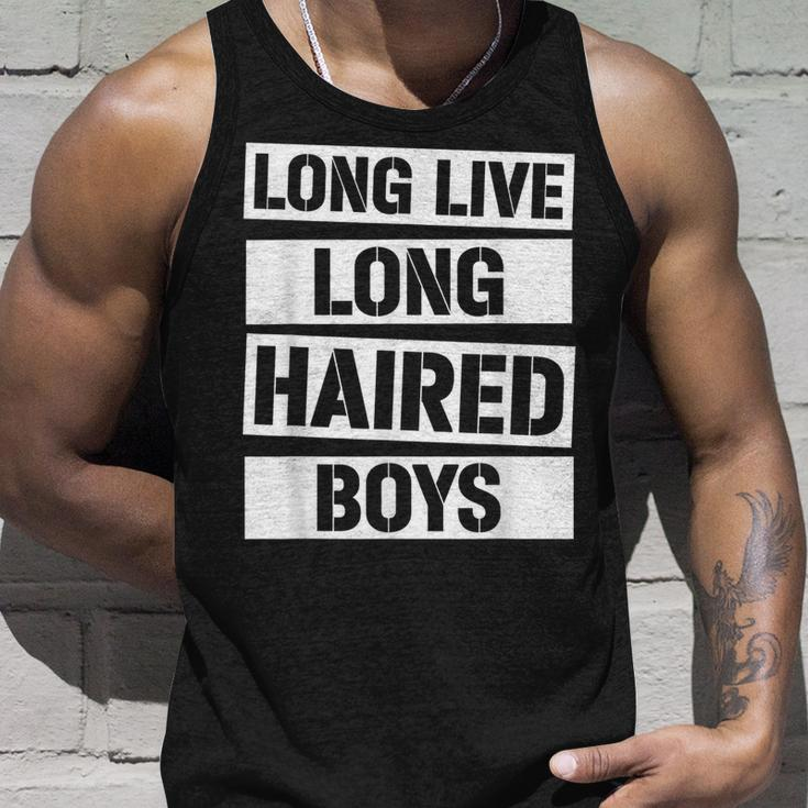 Long Live Long Haired Boys Long Hair Long Hair Kids Men Boy Unisex Tank Top Gifts for Him