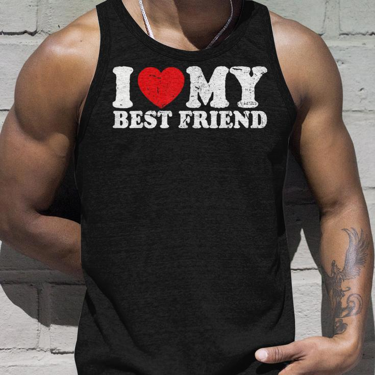 I Love My Best Friend I Heart My Best Friend Bff Tank Top Gifts for Him
