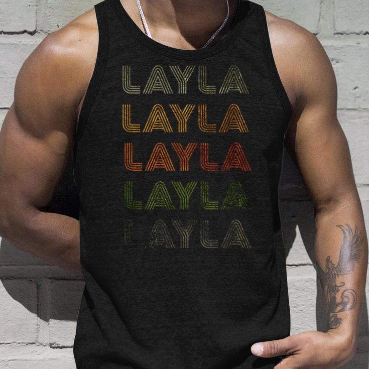 Love Heart Layla GrungeVintage Style Black Layla Unisex Tank Top Gifts for Him