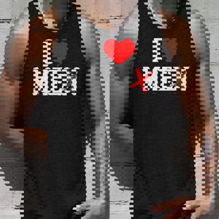 I Love Without The N Heart With N Crossed Out Tank Top Gifts for Him