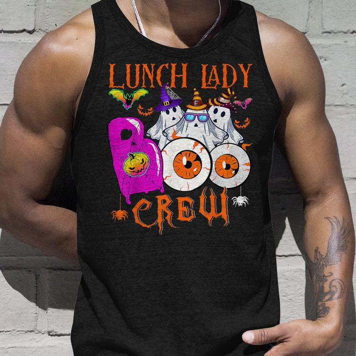 Lunch Lady Boo Crew Cool Ghost Halloween Costume Tank Top Gifts for Him