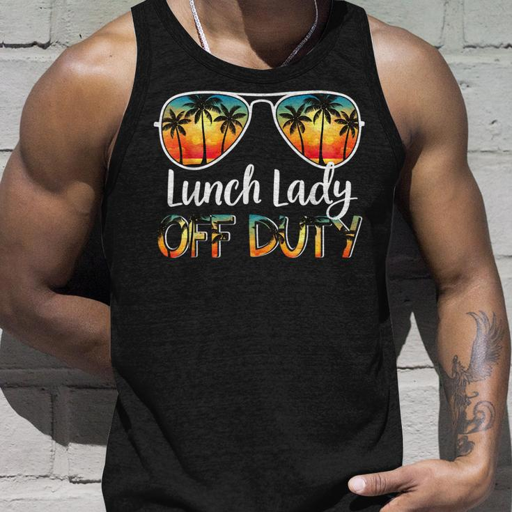 Lunch Lady Off Duty Off Duty Last Day Of School Summer Unisex Tank Top Gifts for Him