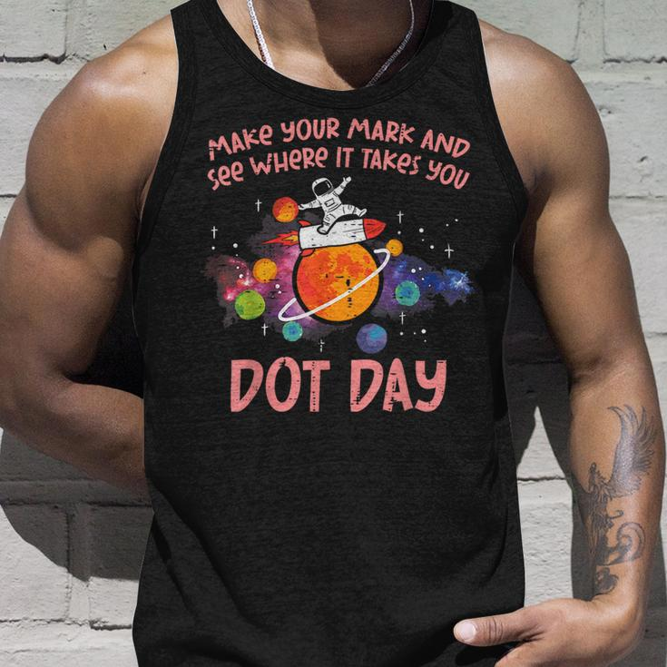 Make Mark Astronaut Space International Dot Day Boys Tank Top Gifts for Him