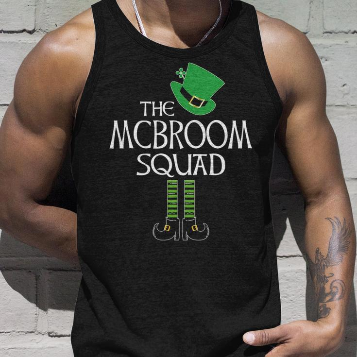Mcbroom Name Gift The Mcbroom Squad Leprechaun V2 Unisex Tank Top Gifts for Him