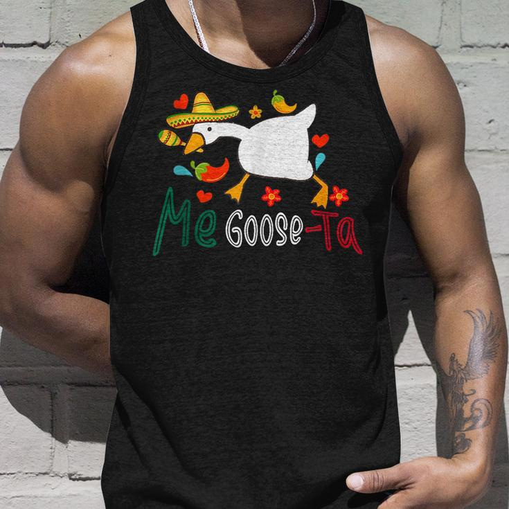 Me Goose Ta Mexican Funny Spanish Goose Meme Cincode Mayo Unisex Tank Top Gifts for Him
