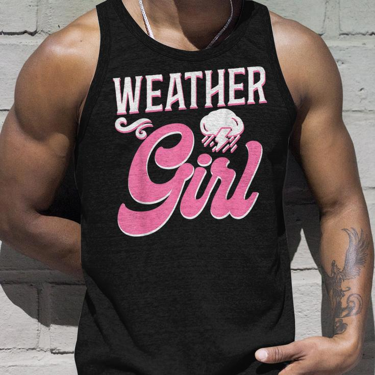 Meteorologist Weather Forecast Meteorology Girl Weather Girl Unisex Tank Top Gifts for Him