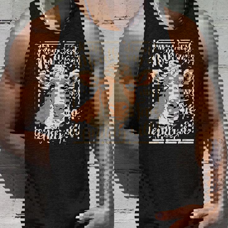 If My Mouth Doesnt Say It My Face Definitely Will Cow Sassy Tank Top Gifts for Him If My Mouth Doesnt Say It My Face Definitely Will Cow Sassy Tank Top Gifts for Him