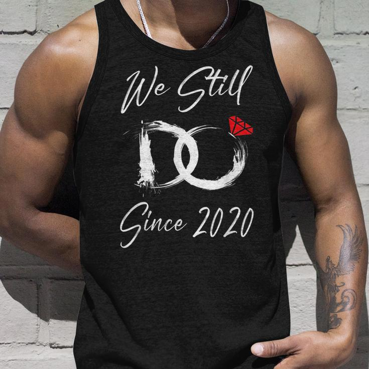 Mr Mrs Couple 3Rd Wedding Anniversary We Still Do Since 2020 Unisex Tank Top Gifts for Him