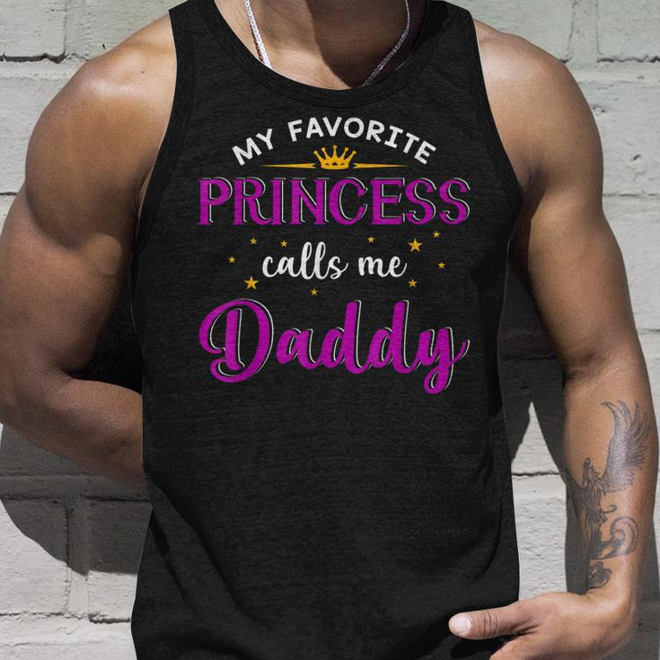 My Favorite Princess Calls Me Daddy Gifts Fathers Day Unisex Tank Top Gifts for Him