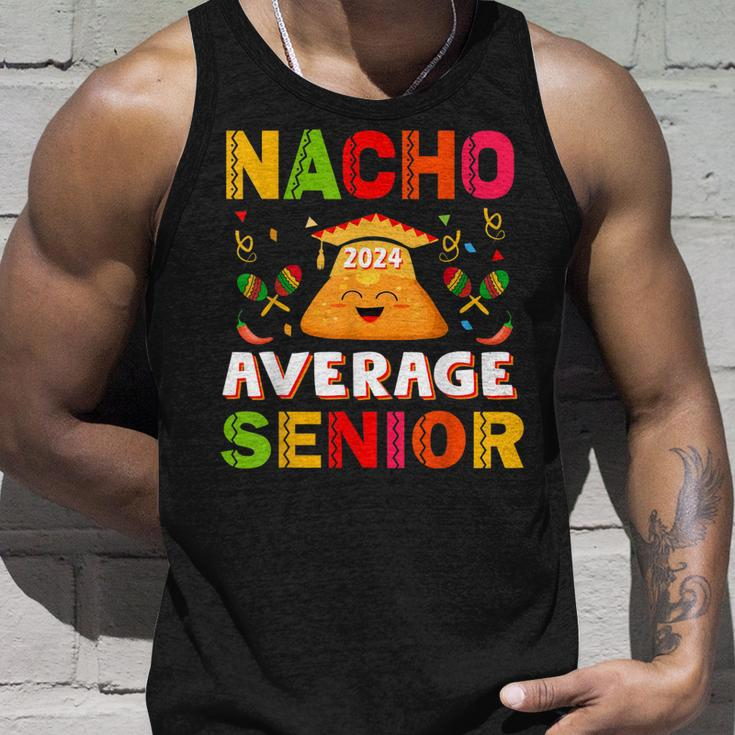 Nacho Average Senior Class Of 2024 Mexican Seniors School Unisex Tank Top Gifts for Him