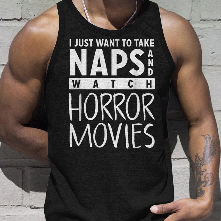 Take Naps And Watch Horror Movies Movies Tank Top Gifts for Him