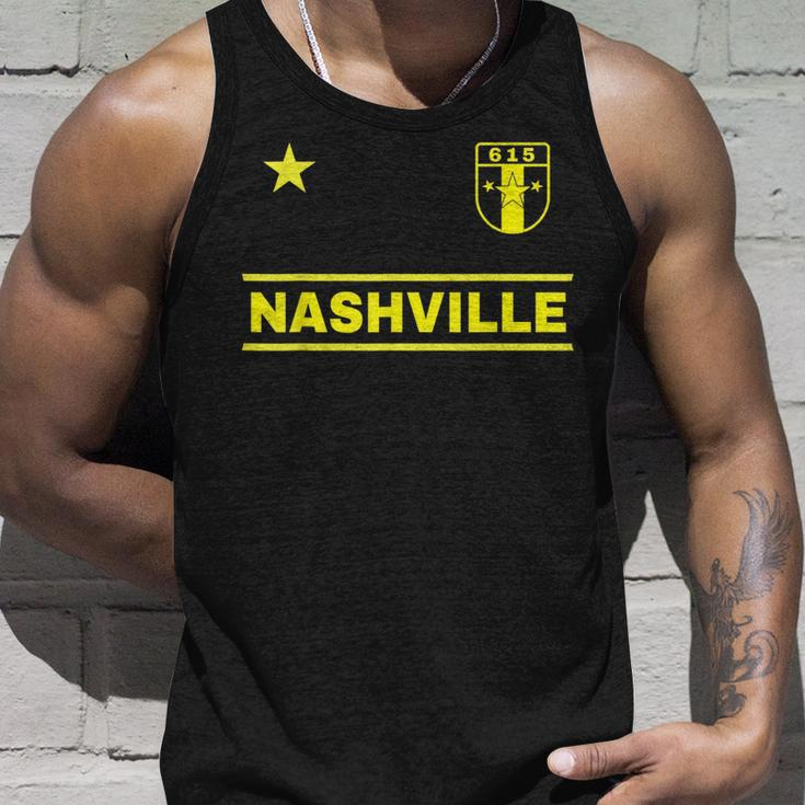 Nashville Tennessee - 615 Star Designer Badge Edition Unisex Tank Top Gifts for Him